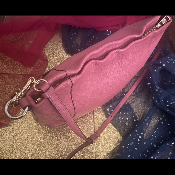 COACH LEATHER PINK CROSSBODY Bag GORG BARBIECORE - Picture 7 of 11